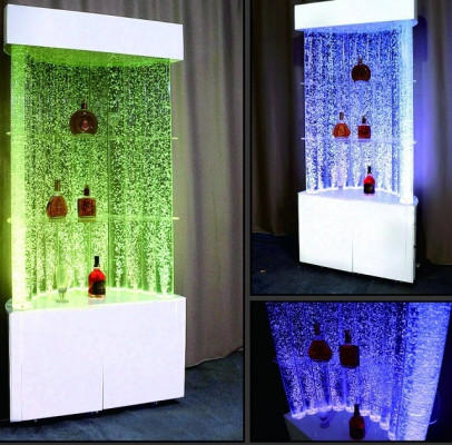 Led Wasser Wand Bar Regal Einrichtung Laden Theke Wassersäule Lokal