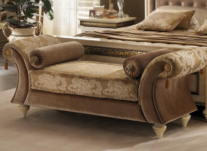 Chaiselounge Sofa Liege Couch Liegen Chaise Textil Barock Rokoko arredoclassic