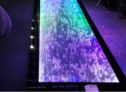 Led Bar Tisch Wasser Wand Bar Theke Regal Möbel Beleuchtete Bartisch