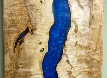 Tische Esstisch Design Tisch Moderne Meer Ozean Fluss Möbel 200x90 Epoxid Harz