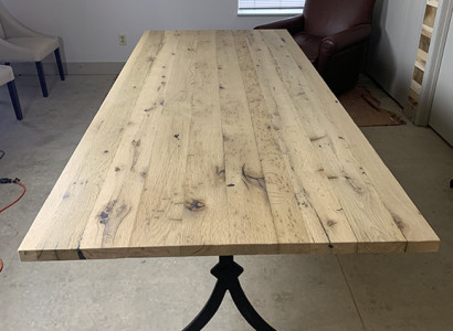 Echtes Holz Epoxidharz Esstisch River Table 260x90 Neu Tische Massiv