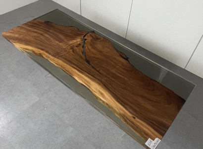 Luxus Epoxidharz Esstisch River Table Echtes Holz Massiv Design Tische