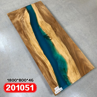 Moderne Tische Esstisch Design Tisch Harz Meer Fluss Möbel 180x80