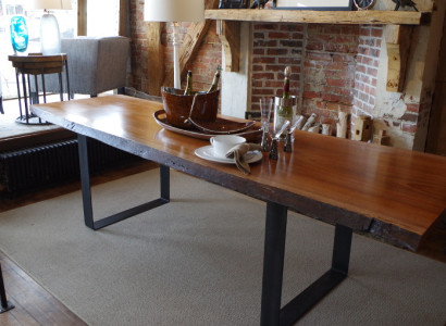 Zeitgenössischer Tisch Esstisch Küchentisch Handgefertigte zeitgenössische