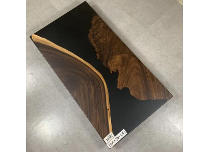 Luxus River Table Epoxidharz Esstisch Massiv Tische 150x80 cm Echtes