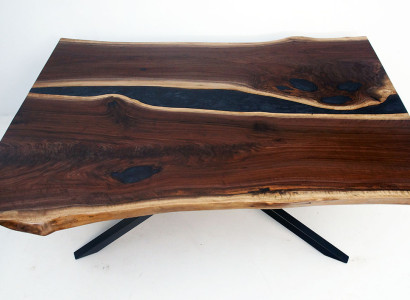 Epoxidharz Maßanfertigung Tisch Epoxy Resin Fluss Echtes Holz Preis 1qm Tische