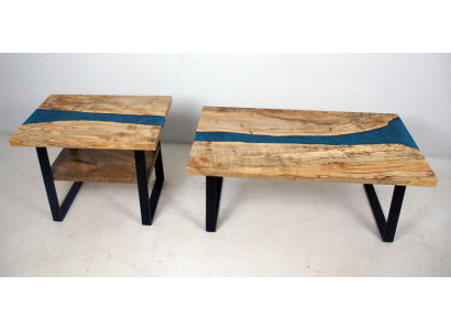 Maßanfertigung Tisch Epoxidharz Epoxy Resin Fluss Echtes Holz Preis 1qm Tische