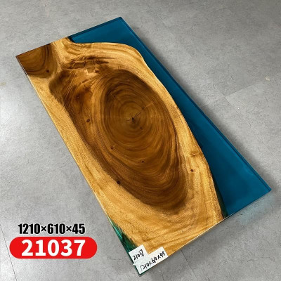 Couchtisch River Table Epoxidharz Massiv Tische 121x61 Flusstisch Echtes