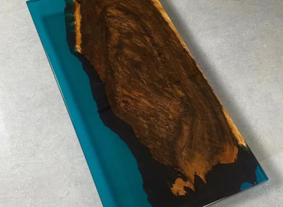 Couchtisch River Table Echtes Holz Flusstisch Massiv Epoxidharz Tische