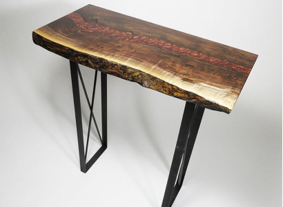 Handarbeit massiver Couchtisch Designer Tisch Epoxid Konsole Tische