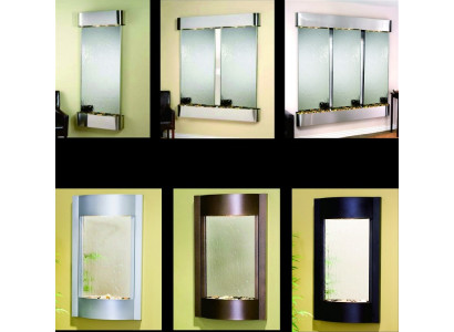 Dekorative Moderne Trennwand Wasser Wände LED Wasserwand Beleuchtete Wand