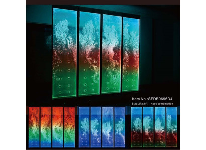 Moderne Trennwand Wasserwand Wände Wasserfall Water Wall Led