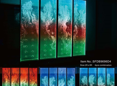 Moderne Trennwand Wasserwand Wände Wasserfall Water Wall Led