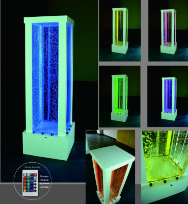 Wassersäulen Säulen Wasserspiel Water Waterwall Club Restaurant Laden