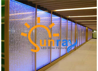 Trennwand Regal Schrank Wasserwand Säule Wände LED 60x240 Wasserwände Waterwall