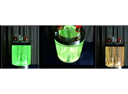 Tisch Led Bar Wasser Wand Bar Theke Regal Möbel Beleuchtete Couchtisch