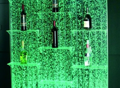 Beleuchtet Led Regale Designer Wasser Wand Bar Regal Säule Wassersäulen