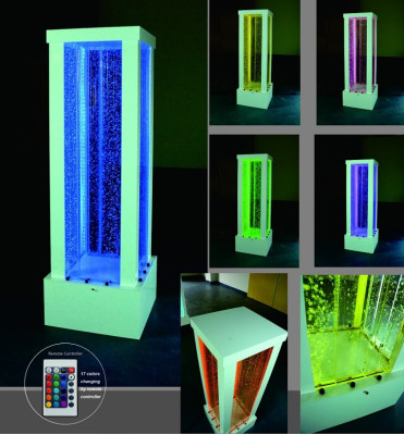 Wasser Wand Led Bar Regal Säule Wassersäulen Theke Designer Beleuchtet