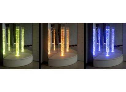 Wasser Säule 150cm Wasser Spiel Wohnzimmer Deko Dekoration Steh