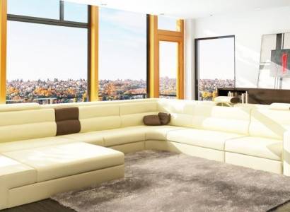 Design-Highlight U-förmiges Ecksofa für zeitlose Ästhetik