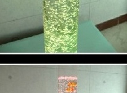 Wasser Wände Säule Wasserwand Spielecke Kinderzimmer Beleuchtung