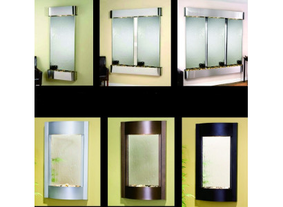 Led Wasserwand Design Wasser Säulen Wasserfall Bild Rahmen 56*117