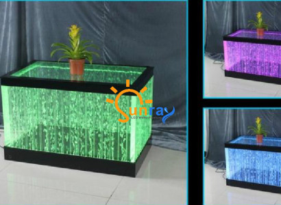Design Tisch Couchtisch Wasser Säulen Säule Water Sofa Tische LED