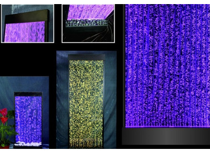 Wandpaneel LED Modern Wasserwand Wasser Wände Wasser Blasen Dekorative Wand