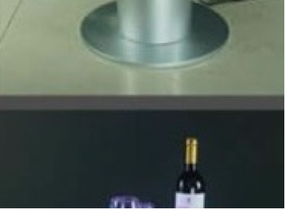 Design Tisch Couchtisch Wasser Säulen Säule Water Sofa LED Beleuchtet