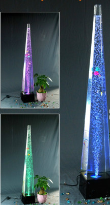 Wassersäule 146cm Wasserwand Säulen Wand Trennwand Led Beleuchtet