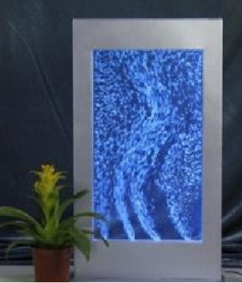 Wandpaneel LED Wasserwand Wasser Modern Wände Wasser Blasen Dekorative Wand
