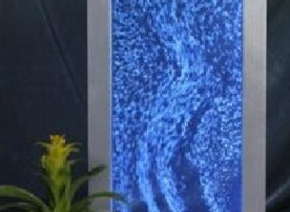 Wandpaneel LED Wasserwand Wasser Modern Wände Wasser Blasen Dekorative Wand