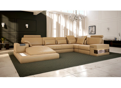 U Form Sofa Wohnlandschaft U Form Ecksofa Couch Garnitur Bellini Polster Ecksofa
