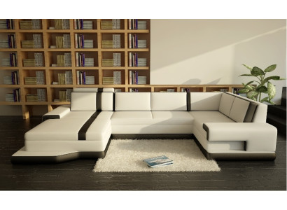 Design Big XXL U Form Sofa Wohnlandschaft Couch Polster Ecksofa Sitz Garnitur