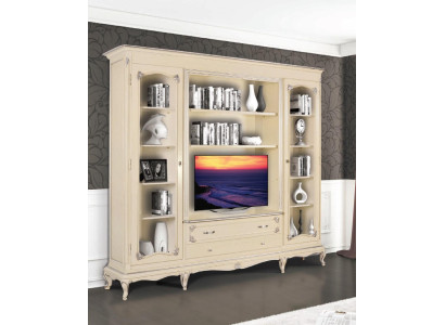 Wohnzimmer Wandregal tv Schrank Schränke Regal Holz Wohnzimmer Möbel Regale Neu