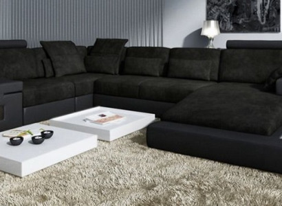 Design Sofa Ecksofas U Form Modernes Polster Wohnzimmer Möbel Ecksofa Textilsofa