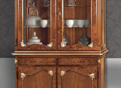 Vitrinen Glas Schrank Schränke Regal Holz Vitrine Design Modern Wohnzimmer Neu