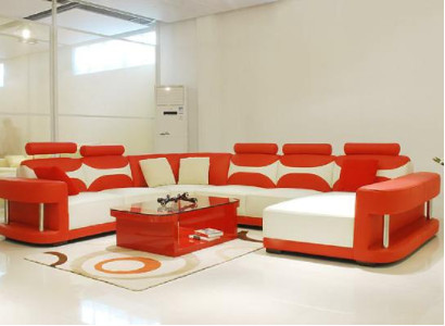 Wohnlandschaft Ecksofa Ecke Sofa Couch Polster Möbel Garnitur XXL Big