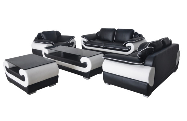 Sofa Couch Sitz Polster Komplett Set Garnitur 3+2+1 Sofas Designer Couchen