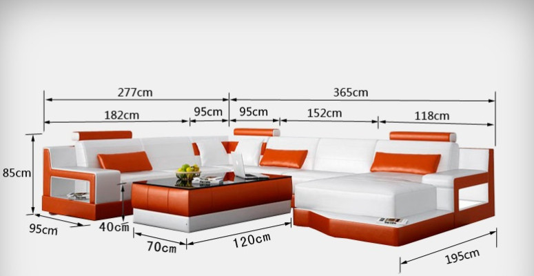 Design Leder Wohnlandschaft Eck Sofa Moderne Garnitur Couch Ecke Schwarz USB Neu
