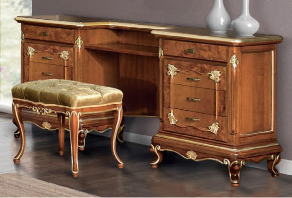 Schlafzimmer Holz Konsolentisch Tisch Konsole Schmink Tische Möbel Sekretär Neu