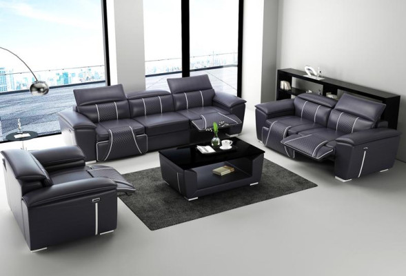 Multifunktions Couch Relax Sofagarnitur Polster Sofa 3+2+1 Sitzer Couchen Sitz