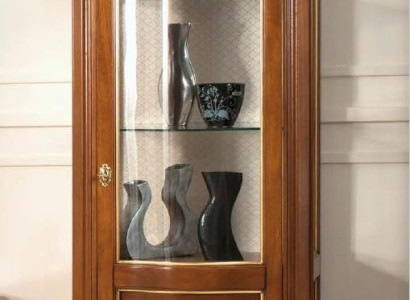 Wohnzimmer Möbel Glasschrank Vitrine Holz Vitrinen Glas Schrank Schränke Regale