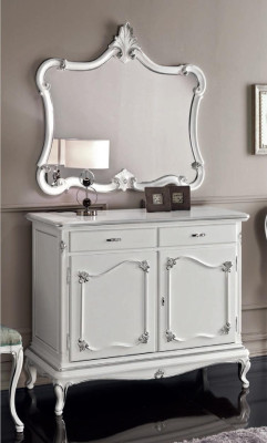 Kommoden Italienische Möbel Anrichte Spiegel Kommode Sideboard Schrank Holz Neu