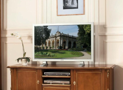 TV Sideboard RTV Wohnzimmer Design Regal Braun Holz Regale Lowboard Italien Neu