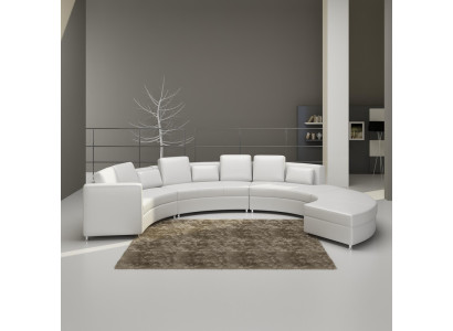 Ledersofa Couch Wohnlandschaft Ecksofa Eck Garnitur Design Modern Sofa A1102