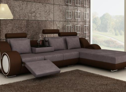 TEXTILSOFA GARNITUR ECKCOUCH ECKSOFA STOFFSOFA WOHNLANDSCHAFT COUCHGARNITUR NEU