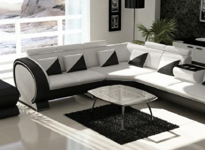 Designer Ecksofa +USB Sofa Polster Garnitur Lounge Sofas Couchen Wohnlandschaft