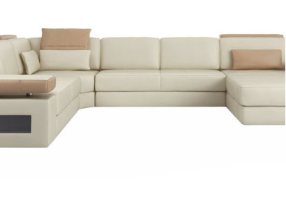 U Form Ecksofa Couch Polster Big xxl Sofas Couchen Sofa Wohnlandschaft Neu