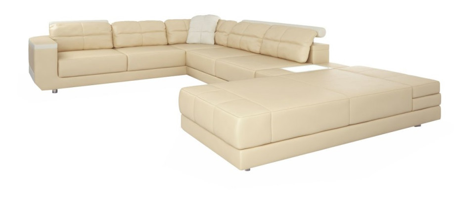Sofa Eckcouch Couch Design Polster Ecksofa Wohnlandschaft U Form Sofas Couchen